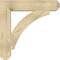 Ekena Millwork Thorton Craftsman Rough Sawn Bracket, Douglas Fir, 6"W x 34"D x 34"H BKT06X34X34THR04RDF - alternate 4